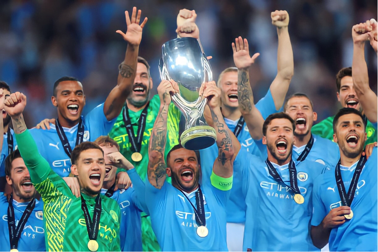 Manchester City Win First UEFA Super Cup
